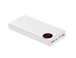 Baseus PPMY 20000mAh 45W Mulight Digital Display Quick Charge Power Bank - White