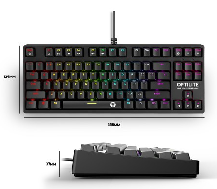 Fantech MK885 Optimax Full Size Edition RGB Mechanical Keyboard