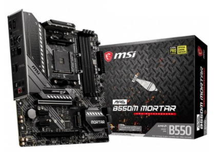 MSI MAG B550M Mortar AMD Micro ATX Gaming Motherboard