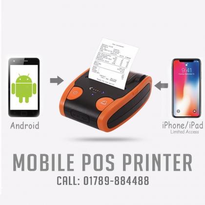 Portable Mobile POS Printer- Bluetooth Thermal Printer (With Cloud Inventory Management And POS Software)