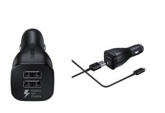 Samsung Adaptive Fast Charging Dual-Port Vehicle Charger