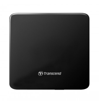 Transcend TS8XDVDS-K Slim External Black DVD Writer