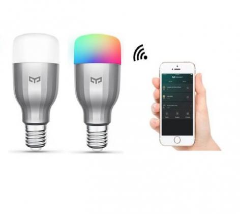 Xiaomi Yeelight AC220V RGBW E27 Smart LED Bulb-SILVER