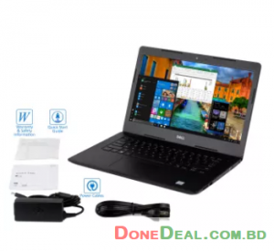 Dell Vostro 14 3481 Notebook - 7th Gen Core i3 7020U 3MB Cache (up to 2.3GHz) 4GB DDR4 RAM 1TB HDD