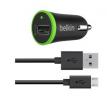 Belkin Universal Car CharBelkin Universal Car Charger+Cable (S0011GGI0007912)ger+Cable (S0011GGI0007