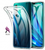 For Realme 5 Transparent Soft TPU Anti-scratch and Non-slip Protective Back Cover Case
