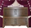 MALAYSIAN WOODEN DOUBLE BED