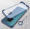 Slim Frameless Case for Redmi Note 9 Pro Matte Clear Back Cover Without Finger Ring
