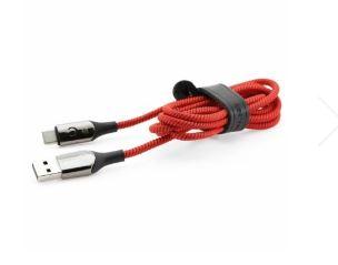 Baseus C-shaped Light Intelligent power-off Cable (CALCD-09) - Red