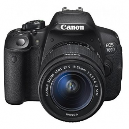 CANON EOS 700D 18.0MP WITH 18-55MM KIT LENS FULL HD DSLR CAMERA