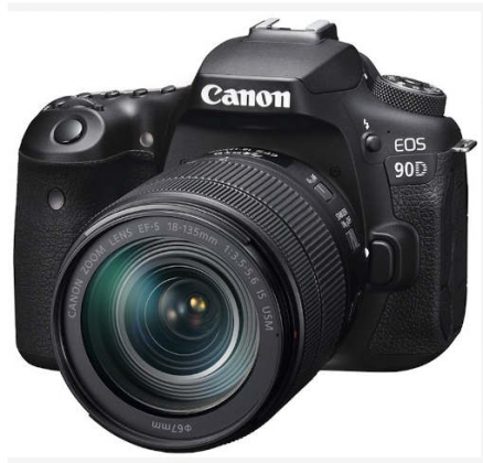 Canon EOS 90D 170° Viewing Angle DSLR