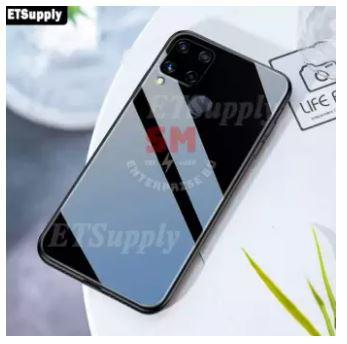 For Realme C15 HONG KONG DESIGN Scratchproof Tempered Glass Back Cover Case