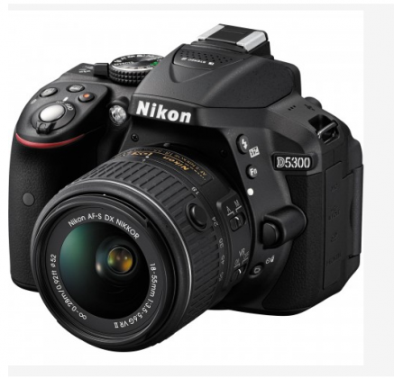Nikon D5300 with 18-55mm Kit