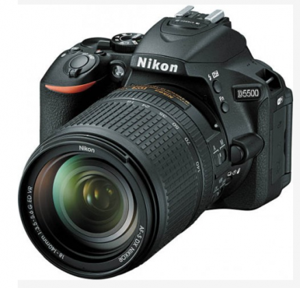 Nikon D5500 with 18-55mm Lens