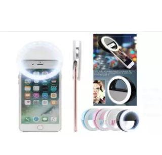 Portable Mini LED Selfie Ring Light -White