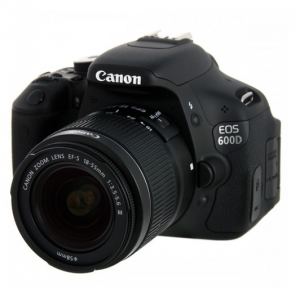 CANON EOS 600D 18.0MP WITH 18-55MM KIT LENS FULL HD DSLR CAMERA