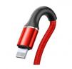 Baseus halo data cable USB For iP 2.4A 1m (CALGH-B09) - Red
