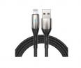 Baseus Horizontal Data Cable USB For iP 2.4A 2m (CALSP-C01) - Black