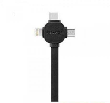 3 in1 Multi Charging Cable CL-82 Black