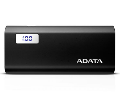 ADATA 12500mAh Lithium-Ion Power Bank P12500D-Black