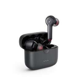 Anker Liberty Air 2 True Wireless Earbuds with Diamond-Inspired Drivers and 4 Microphones with Uplink Noise Cancellation - Black