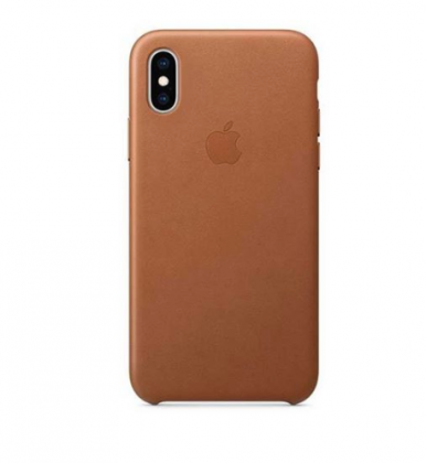 Apple iPhone XS Leather Case - SDLE BRN - S0435.