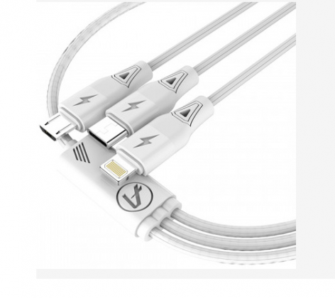 Aspor AC21 3-in-1 Data Cable