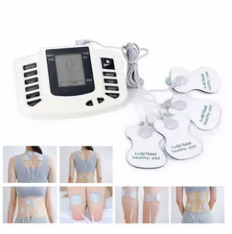 Product details of Body Slimming massager tens massager digital therapy Massageador tens machine Electrod Pads+Russian/English+slippers Product detail