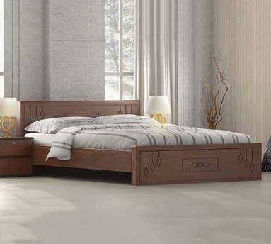Regal Wooden Double Bed BDH-304.
