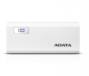 ADATA 12500mAh Lithium-Ion Power Bank P12500D-White