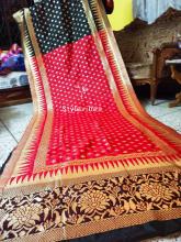 Ladies Fashions - Jamdani Design Tangail Half Silk Saree - SHS01