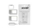 4-IN-1 NOOSY MICRO NANO SIM CARD ADAPTER WITH EJECT PIN
