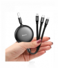 Baseus Little Octopus 3 in 1 Adjustable Cable Price in Bangladesh