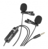 Boya BY-M1DM Bidirectional Lavalier Microphone Headset