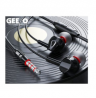 Geeoo X10 In-ear Earphone with Microphone - Black