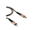 Type C to Lightning Cable with Kevlar 200 cm