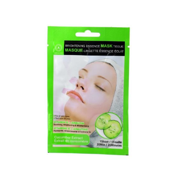 ABNY - Brightening Essence Mask Tissue - Cucumber Extract - 1 Sheet