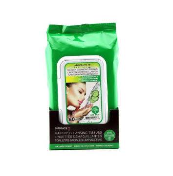 ABNY - Makeup Cleansing Tissues with Cucumber Extract - 60 Tissues - A905