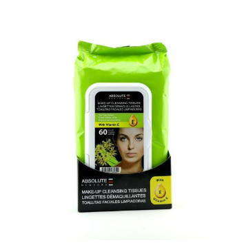 ABNY - Makeup Cleansing Tissues with Fresh Tea Tree Extract - 60 Tissues - A904