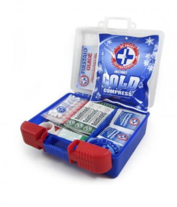 Be Smart Get Prepared 10HBC01082 100Piece First Aid Kit, Clean, Treat & Protect Most Injuries With The Kit that is great for Any Home, Office, Vehicle