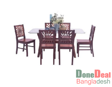 Dining Set WTDS-0069 ( Full Set With 4 chair )