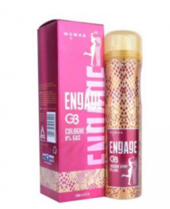 ENGAGE G3 NO GAS WOMEN COLOGNE DEO SPRAY (165 ML)