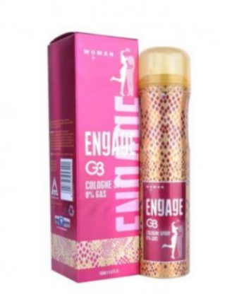ENGAGE G3 NO GAS WOMEN COLOGNE DEO SPRAY (165 ML)