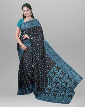 Jamdani Design Tangail Half Silk Saree - SHS05