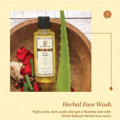 Khadi Herbal face wash
