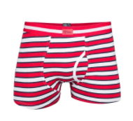 Men's Boxer Red And White WC 201659L