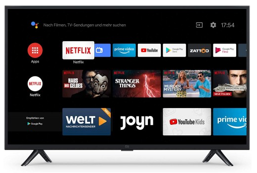 Mi 4S 55 INCH 4K ANDROID SMART TV with Netflix (GLOBAL VERSION)