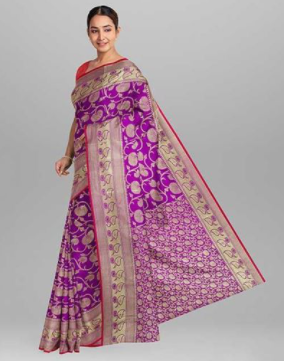 Nari Mela Silk Katan Design Saree - SHK06