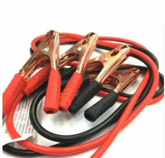 New 12V 500AMP Emergency Battery Cables Car Automobile Booster Cable Jumper Wire 2 Meters Length Booster