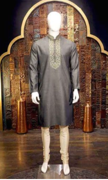 Premium Tissue Cotton Punjabi & Payjama Set PC07
